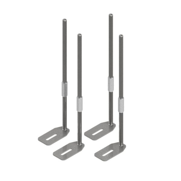 Produktbild UBD 002 320  -  Nivellierschrauben M10, Länge 320mm (Niv. 120mm + Verl. 200mm)